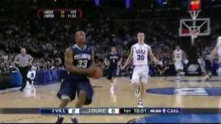 Villanova Destroys Duke  2009 Sweet 16 Highlights [upl. by Yetnruoc413]