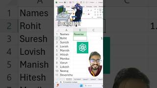 Dont stuck while using Excel‼️Instead Search on Chatgpt exceltips exceltricks shorts chatgpt [upl. by Idisahc49]