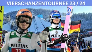 Skispringen Vierschanzentournee GarmischPartenkirchen 1 Durchgang [upl. by Edecrem]