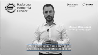 Responde Manuel Domínguez ASPAPEL II Curso Economía Circular de Funseam y Fundación Repsol [upl. by Asirret]