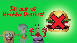 All out of Krabby Patties  Sponge Plushies [upl. by Nnyloj]