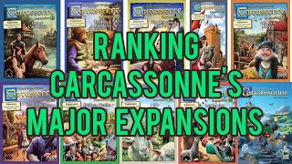 Carcassonne Ranking  Major Expansions  Carcassonne Expansionist [upl. by Leodora482]