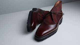 Boulevardier Chukka Boot by Norman Vilalta Bespoke Shoemakers [upl. by Ahen]