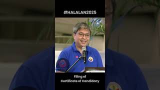 FILING OF CANDIDACY FOR HALALAN 2025 [upl. by Bethanne]