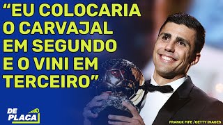 PREPARAÇÃO DA SELEÇÃO BRASILEIRA VOCÊ ESCALA RODRI FALA SOBRE BOLA DE OURO  De Placa 121124 [upl. by Bridwell]