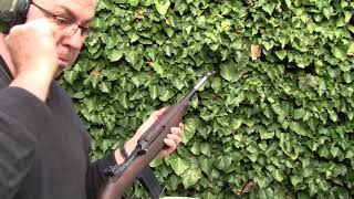 Werles prototype 357 Magnum M1 Carbine  third test [upl. by Horick723]