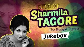 Hits of Sharmila Tagore  The Bengal Tigress  Bollywood Evergreen Songs HD [upl. by Kinata]