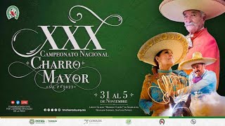 XXX Campeonato Nacional Charro Mayor San Luis Potosí 2023 FINAL 2 [upl. by Alage]