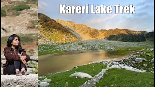 Kareri Lake Trek  Must do this trek in Dharamshala  Kareri Village  Himachal Pradesh  Solo Trek [upl. by Etz]