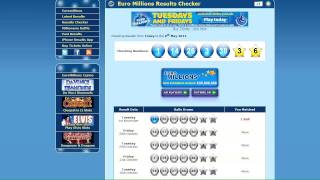 Euro Millions Results Checker [upl. by Aloz]