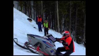 World Championship Snowmobile Hill Climb [upl. by Lebbie]