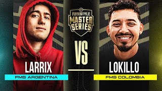 LOKILLO VS LARRIX  GRAN FINAL FMS INTERNACIONAL 2024  ¿SE REPETIRÁ EL DUELO [upl. by Fablan]