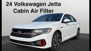 2024 Volkswagen Jetta Passat Cabin Air Filter Removal How To 24 [upl. by Herminia295]