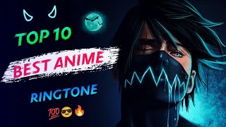 Top 10 Best Anime Ringtone 2022  Inshot music [upl. by Mccall229]