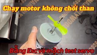 Chạy motor không chổi than khi không có mạch chuyên dụng [upl. by Humbert]