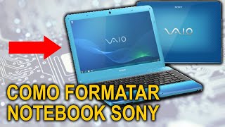 Como formatar notebook Sony Vaio [upl. by La Verne]