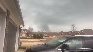 Possible tornado close to ALTN state line [upl. by Ammej]