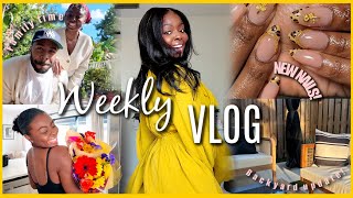 Weekly Vlog  FINAL Fertility UPDATE FRIENDSGIVING Backyard Furniture Putting Up the TREE amp MORE [upl. by Grizelda]