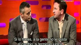 The Graham Norton Show Lee Mack Matt LeBlanc amp Zack Efron Part4 subtitulado [upl. by Araeit]