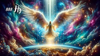 888 Hz Frequency  Receive Infinite Abundance  Miracle Angels Blessing [upl. by Yendirb]