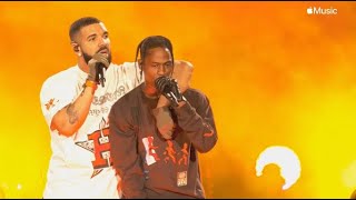 Travis Scott amp Drake perform SICKO MODE at Astroworld Festival 2021 [upl. by Scevor821]