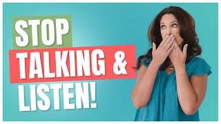 How to Stop Talking Too Much and Stay Connected [upl. by Elsi]