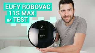 Der Eufy RoboVac 11S Max im Test  Das kann der flache Saugroboter [upl. by Eulalia]