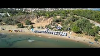 Exploring Hrisi Akti Beach In Crete From Above With A Local Guide In This Aerial Tour [upl. by Roland]