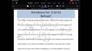 Herodotos Historiën hst3 r5261 Betrapt [upl. by Llemar541]