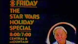 Star Wars Holiday Special CBS Promo [upl. by Irrej]