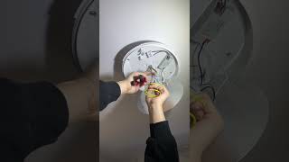 Fitting a light howto homeimprovement doityourself [upl. by Neelrahs]