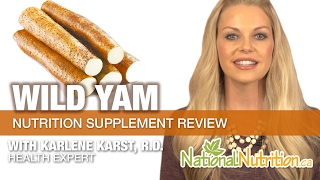 Wild Yam Benefits in PMS amp Menopausal Symptoms  Professional Supplement Review  National Nutrition [upl. by Ahsela582]