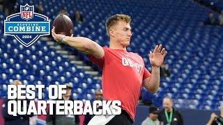 Best Workouts of Quarterbacks  2024 NFL Scouting Combine [upl. by Ruscher282]