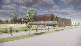 Reichardt Community Recreation Center – Building Design Concept Flythrough [upl. by Renraw774]