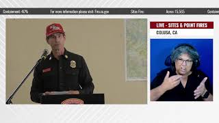 Sites Fire amp Point Fire Virtual Community Meeting  06182024 [upl. by Lucilia]