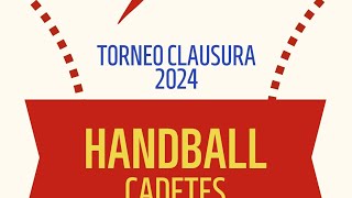 REGATAS VS TUPUNGATO CADETES TORNEO CLAUSURA2024 1TIEMPO [upl. by Ahseiym931]