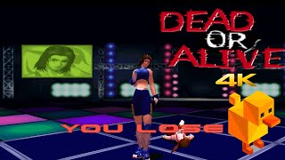 DuckStation 013187  Dead or Alive 4K UHD  PS1 Emulator Gameplay [upl. by Anerdna700]