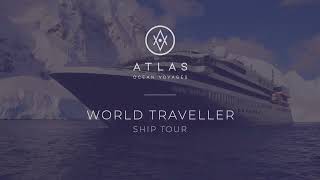 Atlas Ocean Voyages ship tour the World Traveller [upl. by Zeba]