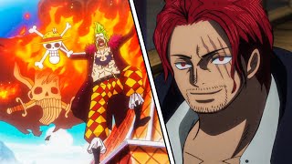 Shanks Reaction when His Pirate Flag was Burned by Bartolomeo  One Piece 1081 [upl. by Bull]