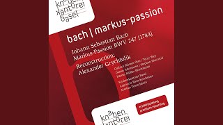 MarkusPassion BWV 247 Choral Ich will hier bei dir stehen [upl. by Kcinom]