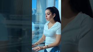 Pakistani Actress yashma Gill in Dubai in burj khalifashortsytshortsactressyashmagillshortvideo [upl. by Laved]