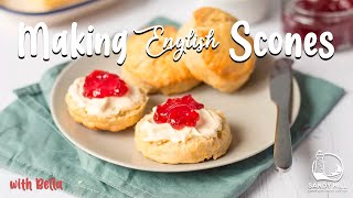 Sandy Hill Around The World 31 Making English Scones [upl. by Adnim914]