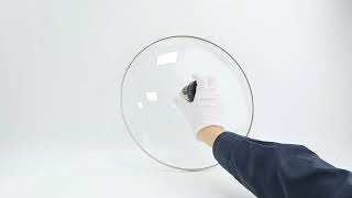 C type glass pan lid [upl. by Lilhak]