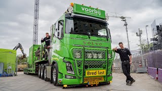 Een dag vol actie met de Volvo FH16 van Voorbij Funderingstechniek 🤩 [upl. by Nahsab]