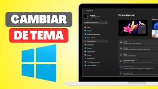 Cómo CAMBIAR TEMA en WINDOWS 11  FÁCIL y RÁPIDO [upl. by Aderf]