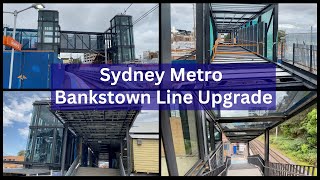 Sydney Metro Bankstown Line Upgrade  Bankstown to Sydenham  Oct 22 [upl. by Oibirot]