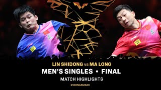 Lin Shidong vs Ma Long  MS F  China Smash 2024 [upl. by Allevon194]