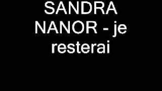 SANDRA NANOR je resterai Zouk 2005 [upl. by Vinny870]