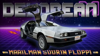 75K TILAAJAN SPESIAALI KOEAJOSSA  DELOREAN DMC12 82 4K [upl. by Marylinda113]