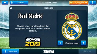 How To Import Real Madrid Logo And Kits In Dream League Soccer 2019 [upl. by Dorree]